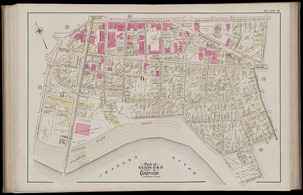 Atlas of the city of Cambridge, Massachusetts