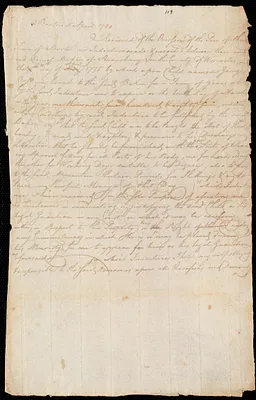 George Ross indentured to apprentice with Daniel Baker of Shrewsbury, 11 April 1775