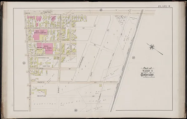 Atlas of the city of Cambridge, Massachusetts