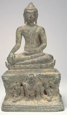 Seated Buddha in ""Maravijaya""