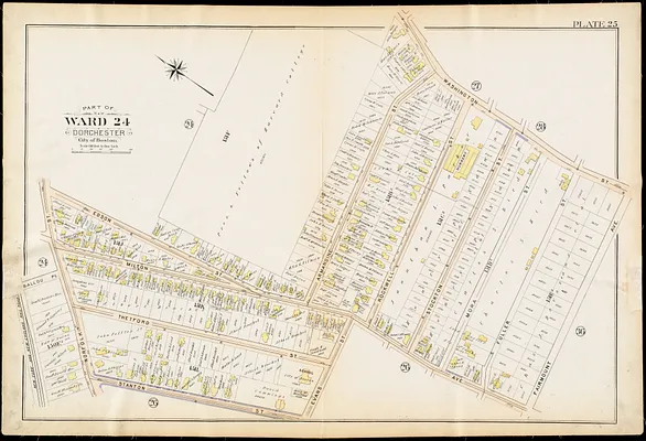 Atlas of the city of Boston : Dorchester, Mass.