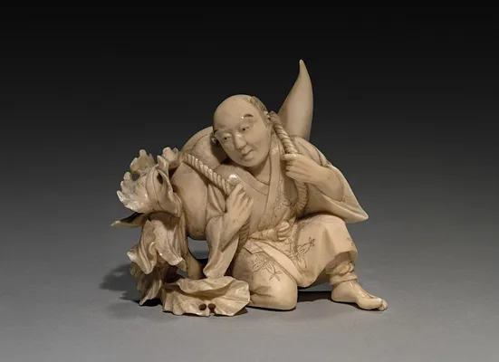 Man with Radish