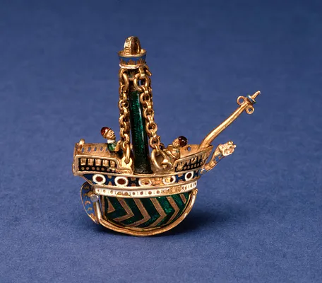Pomander in the Shape of a Ship