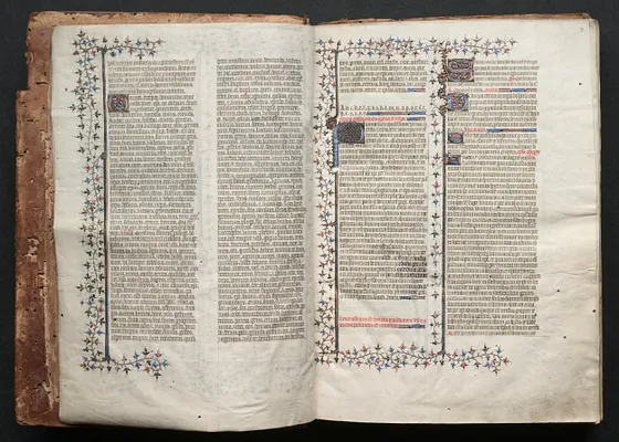 The Gotha Missal:  Fol. 1v, Text