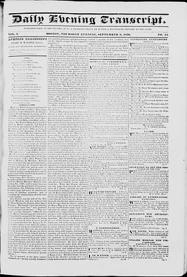 Daily Evening Transcript