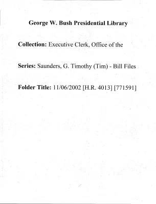 11/06/2002 [H.R. 4013] [771591]