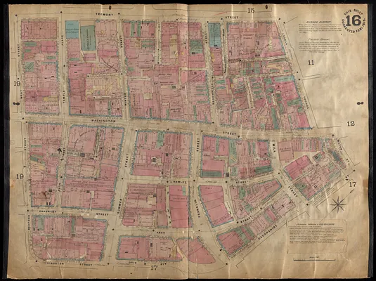 Insurance maps of Boston volume one