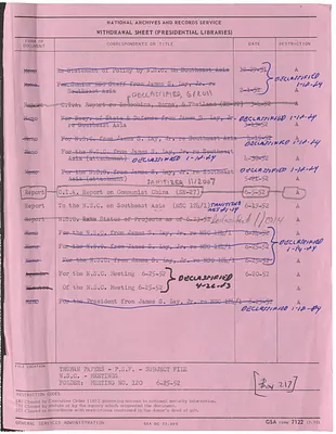 Central Intelligence Agency Report SE-27, Special Estimate, Probable Effects of Various Possible Courses of Action with Respect to Communist China