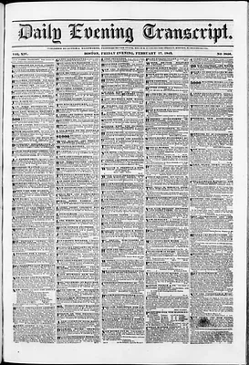 Daily Evening Transcript