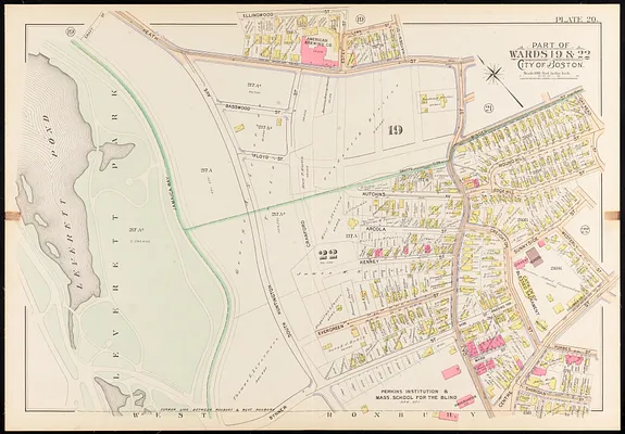 Atlas of the city of Boston, Roxbury