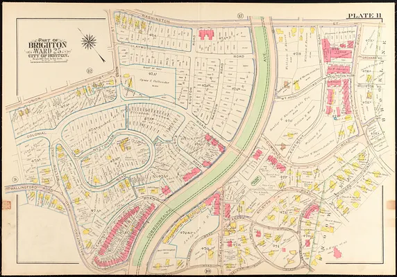 Atlas of the city of Boston, wards 25 & 26, Brighton
