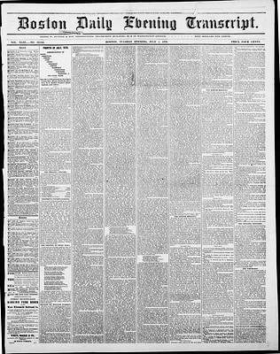 Boston Daily Evening Transcript