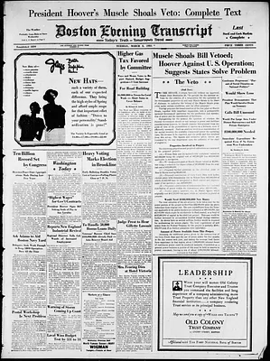 Boston Evening Transcript
