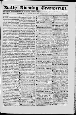 Daily Evening Transcript