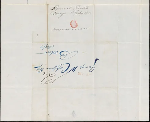 Samuel Smith to George Coffin, 18 July 1839