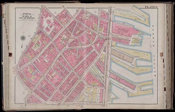 Atlas of the city of Boston, Boston proper and Back Bay : from actual surveys and official plans