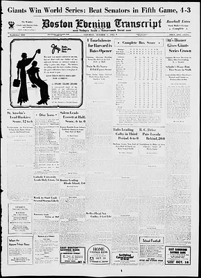 Boston Evening Transcript