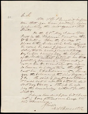 Letter from M. S. Brewster, [New York], to Amos Augustus Phelps, [September 1843]