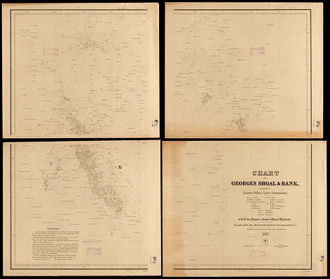 Chart of Georges Shoal & Bank