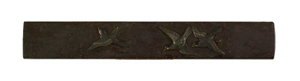 Kozuka with Three Birds