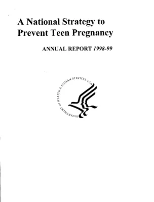 Teen Pregnancy - Health and Human Services Report 1999