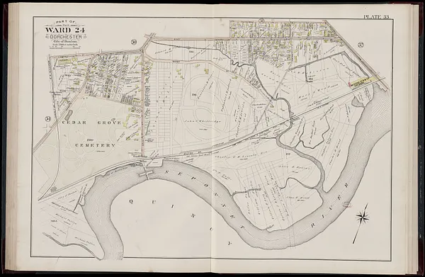 Atlas of the city of Boston, Dorchester, Mass., vol. 5 : from actual surveys and official plans