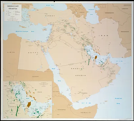 Middle East, oil and gas