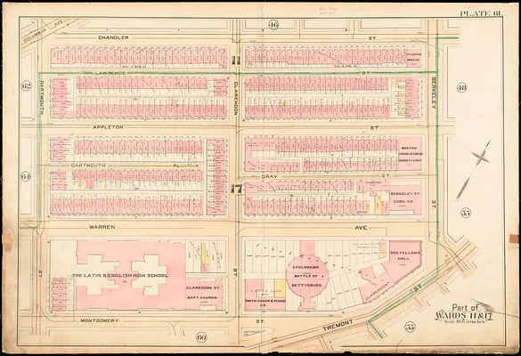 Atlas of the city of Boston : city proper