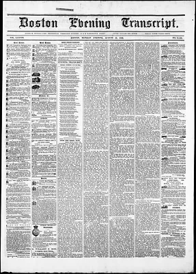 Boston Evening Transcript