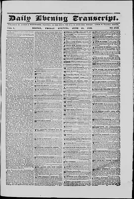 Daily Evening Transcript