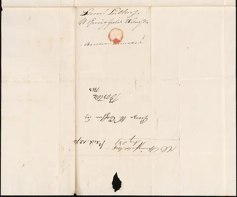Samuel Lathrop to George Coffin, 28 August 1834
