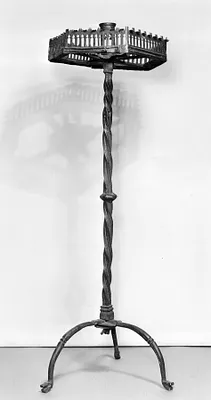 Wrought Iron Candlestick
