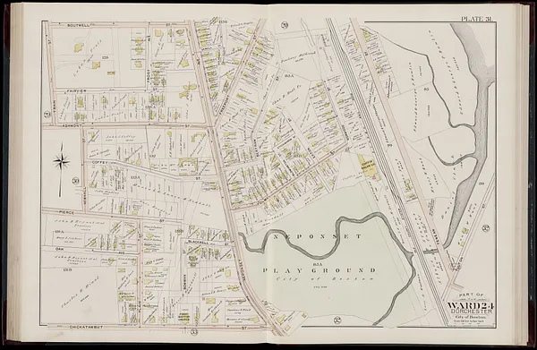 Atlas of the city of Boston, Dorchester, Mass., vol. 5 : from actual surveys and official plans