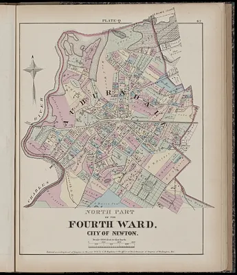 Atlas of the city of Newton, Middlesex Co., Massachusetts