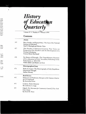 Urban Education Articles