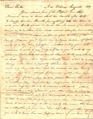Charles Spooner to Deborah Russell Aug. 1819
