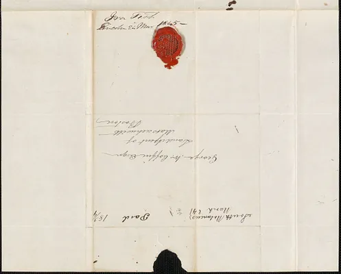 Ira Fish to George Coffin, 24 March 1845