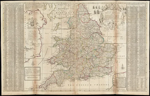 The south part of Great Britain, called England and Wales