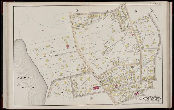 Atlas of the city of Boston, West Roxbury, Mass., volume six : from actual surveys and official plans
