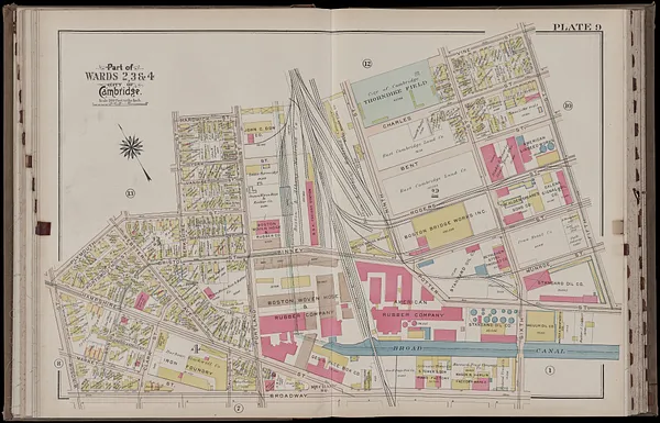 Atlas of the city of Cambridge, Massachusetts