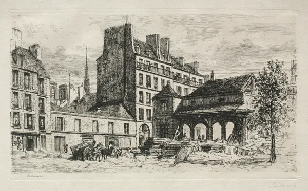 Marché aux veaux en demolition