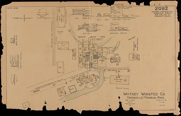 Whitney Worsted Co. (Unionville) Franklin, Mass.