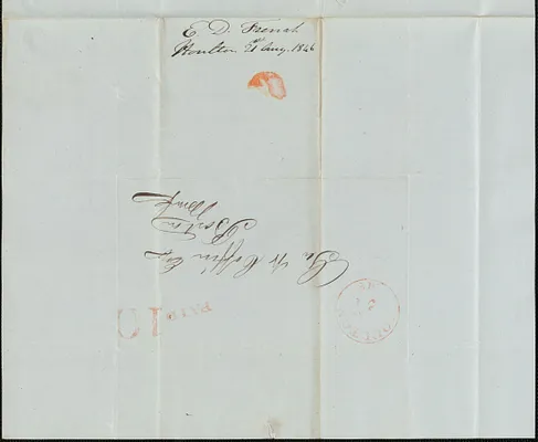E. D. French to George Coffin, 21 August 1846