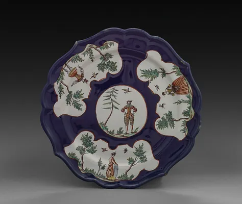 Faience Plate