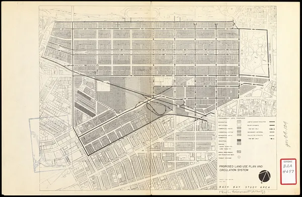 Proposed land use plan and circulation system