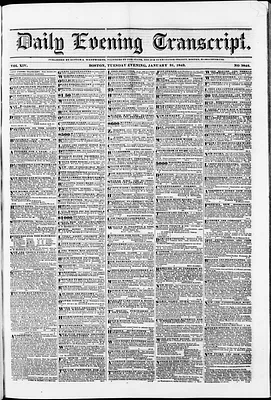 Daily Evening Transcript