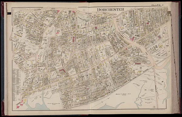 Atlas of Dorchester, West Roxbury and Brighton, city of Boston