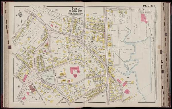 Atlas of the city of Boston, Dorchester : from actual surveys and official plans