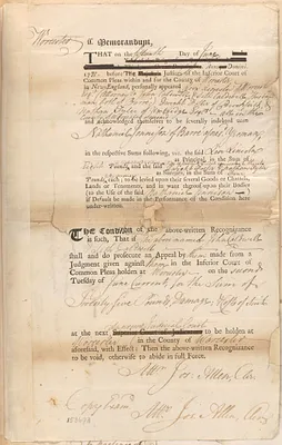 Recognizance (copy)
