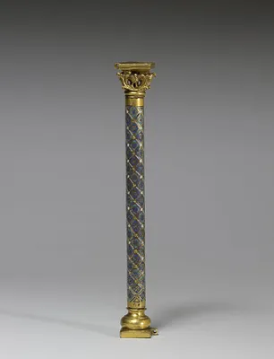 One of a Pair of Columns from a Shrine